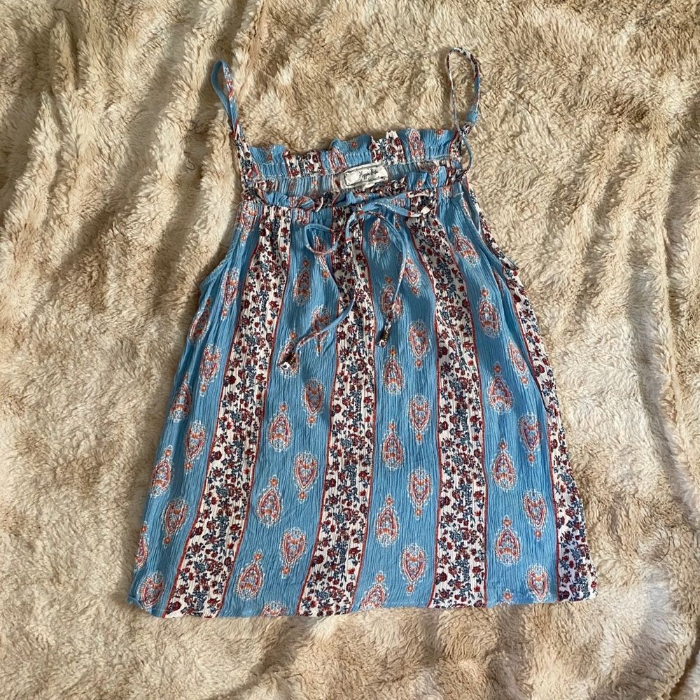 Hippie Rose Boho Tank Top